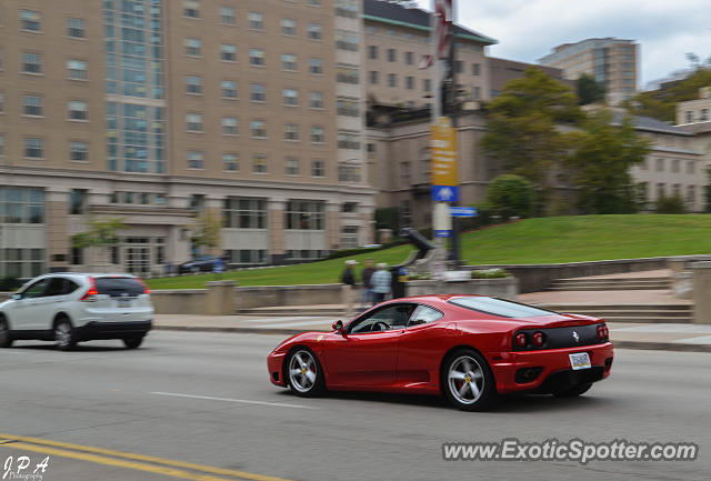 Ferrari 360 Modena spotted in Pittsburgh, Pennsylvania