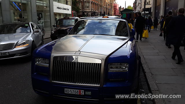 Rolls Royce Phantom spotted in London, United Kingdom