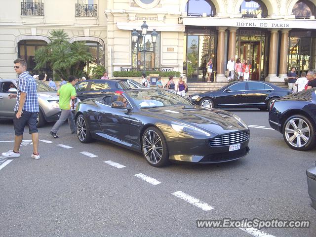 Aston Martin Virage spotted in Monaco, Monaco