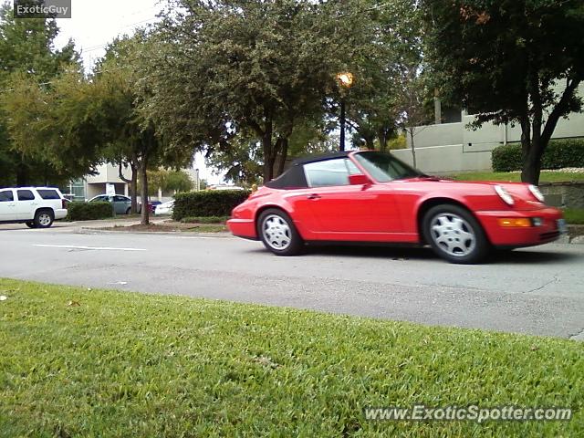 Porsche 911 spotted in Dallas, Texas