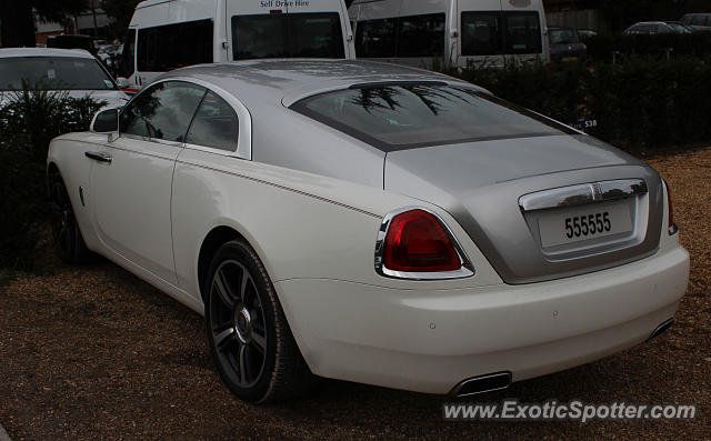 Rolls Royce Wraith spotted in Ascot, United Kingdom