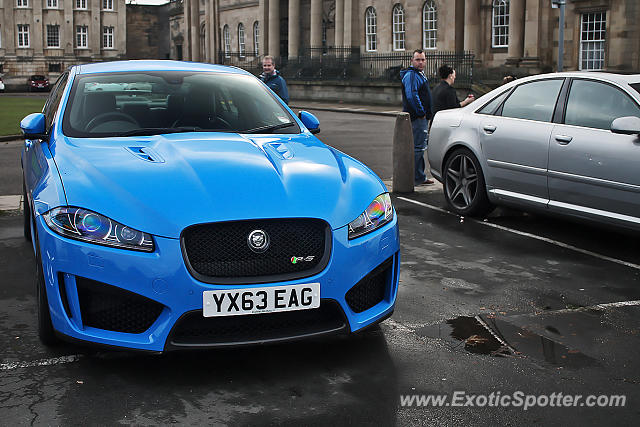 Jaguar XKR-S spotted in York, United Kingdom