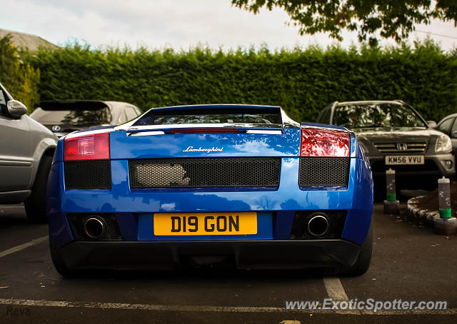 Lamborghini Gallardo spotted in Marlow, United Kingdom