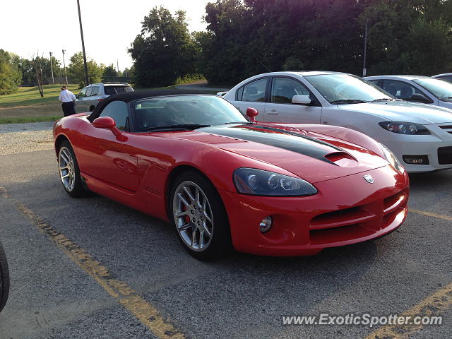 Dodge Viper spotted in Bloomington, Indiana