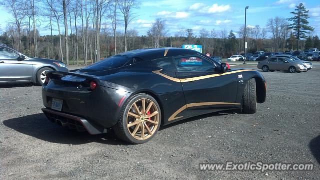 Lotus Evora spotted in Fredericton, NB, Canada