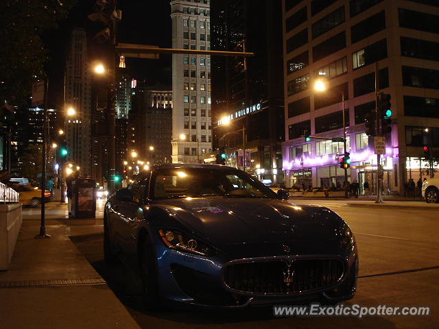 Maserati GranTurismo spotted in Chicago, Illinois