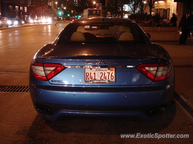Maserati GranTurismo spotted in Chicago, Illinois