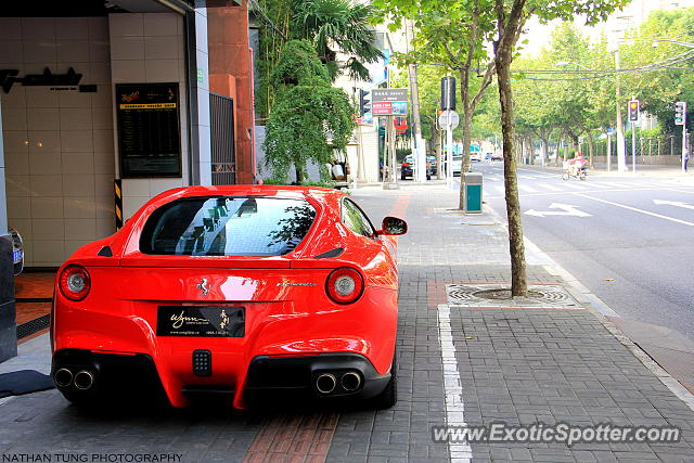 Ferrari F12 spotted in Shanghai, China