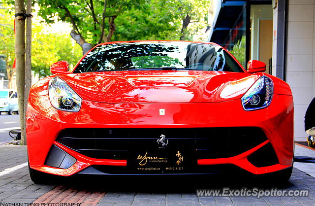Ferrari F12 spotted in Shanghai, China