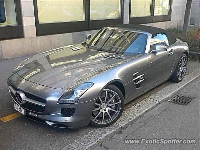 Mercedes SLS AMG spotted in Zurich, Switzerland