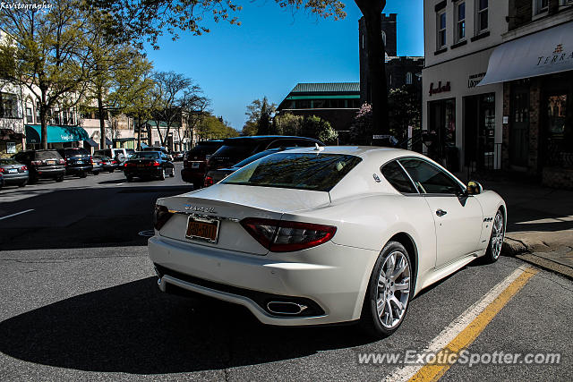 Maserati GranTurismo spotted in Greenwich, Connecticut