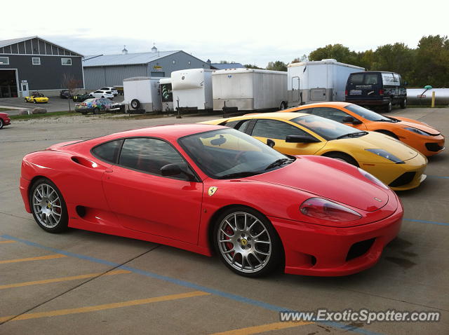 Ferrari 360 Modena spotted in Joliet, Illinois