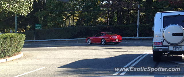 Ferrari 575M spotted in Manhasset, New York