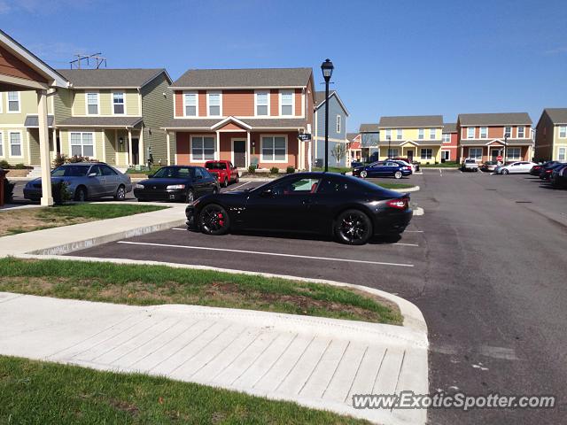 Maserati GranTurismo spotted in West Lafayette, Indiana