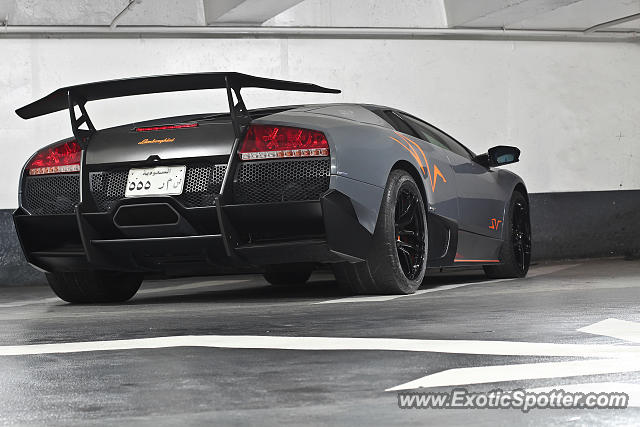 Lamborghini Murcielago spotted in Paris, France