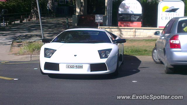Lamborghini Murcielago spotted in Canberra, Australia