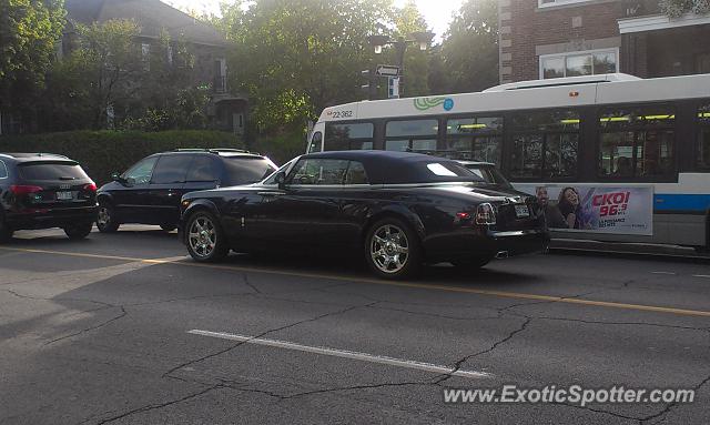 Rolls Royce Phantom spotted in Montreal, Canada