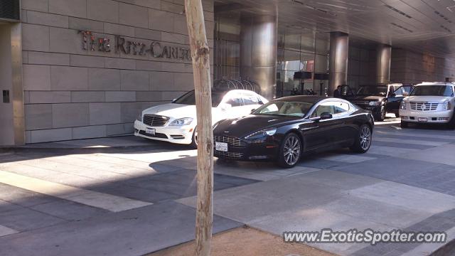 Aston Martin DB9 spotted in Los Angeles, California