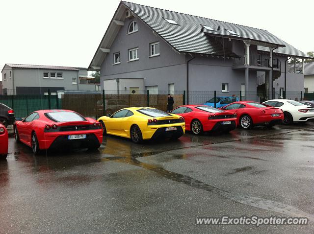 Ferrari 599GTB spotted in Strasbourg, France