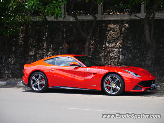 Ferrari F12 spotted in Jakarta, Indonesia