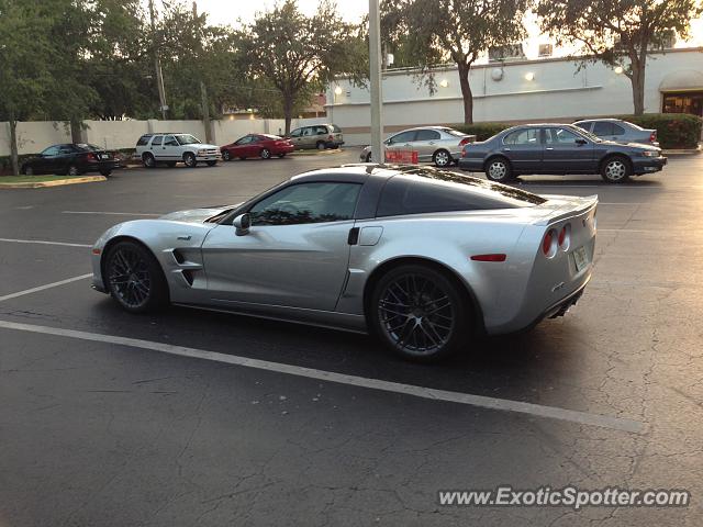 Chevrolet Corvette ZR1 spotted in St. Petersburg, Florida