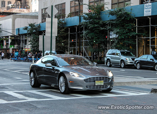 Aston Martin Rapide spotted in New York, New York