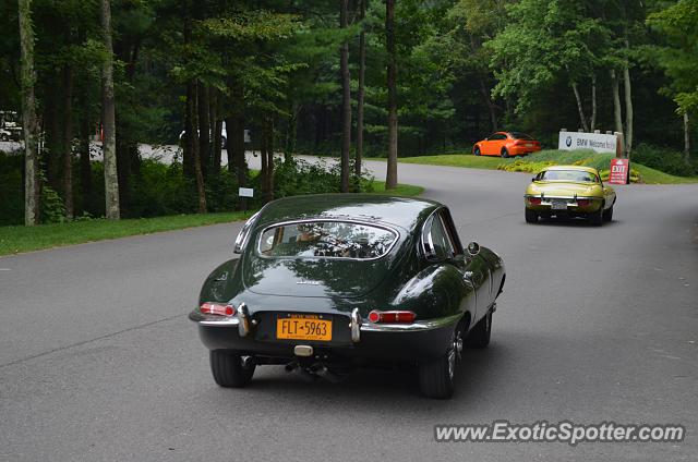 Jaguar E-Type spotted in Lakeville, Connecticut