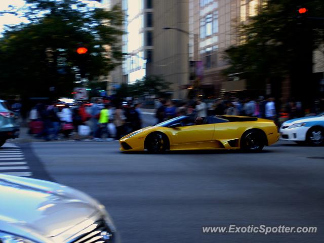Lamborghini Murcielago spotted in Chicago, Illinois