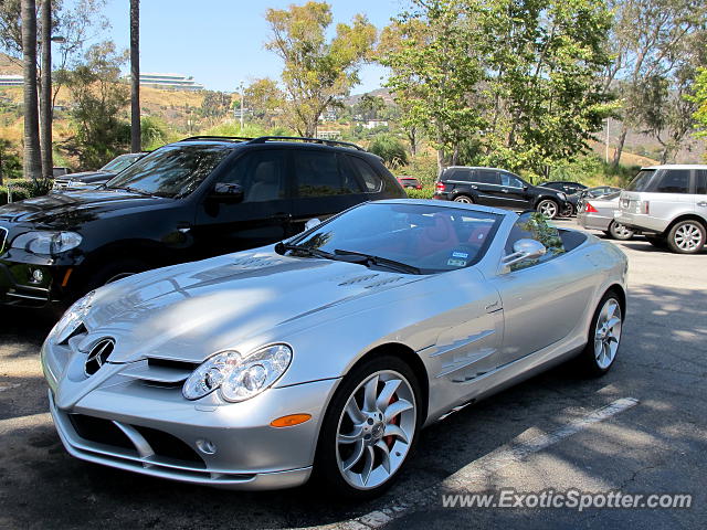 Mercedes SLR spotted in Malibu, California