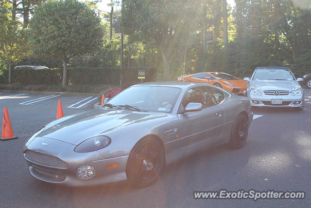 Aston Martin DB7 spotted in Manhasset, New York