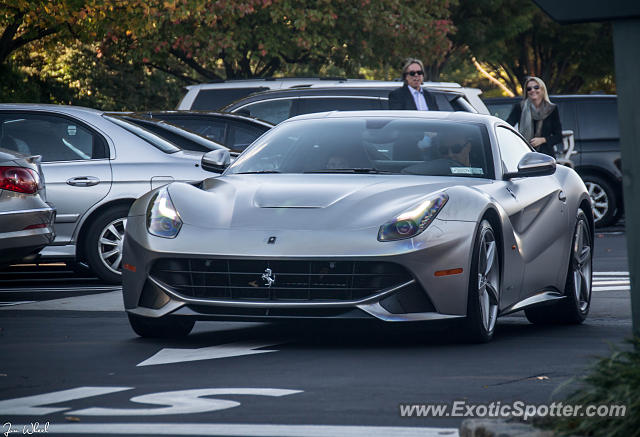 Ferrari F12 spotted in Manhasset, New York
