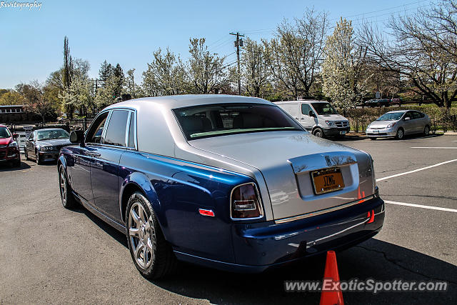 Rolls Royce Phantom spotted in Greenwich, Connecticut