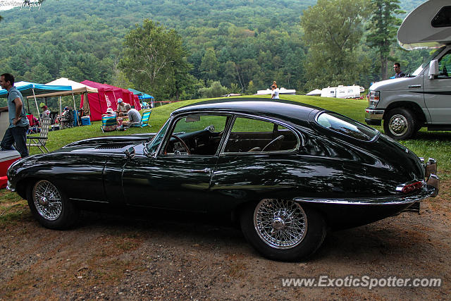 Jaguar E-Type spotted in Lakeville, Connecticut