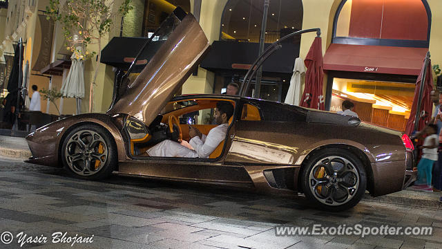 Lamborghini Murcielago spotted in Dubai, United Arab Emirates