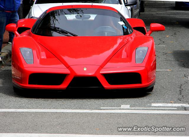 Ferrari Enzo spotted in Carmel, California