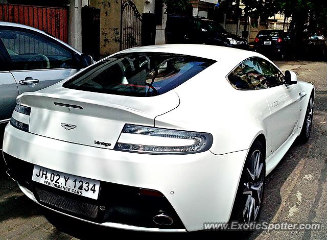 Aston Martin Vantage spotted in Mumbai, India