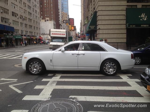 Rolls Royce Ghost spotted in New York, New York