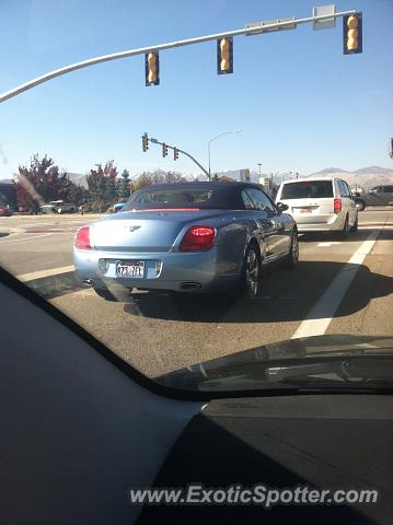 Bentley Continental spotted in Riverton, Utah
