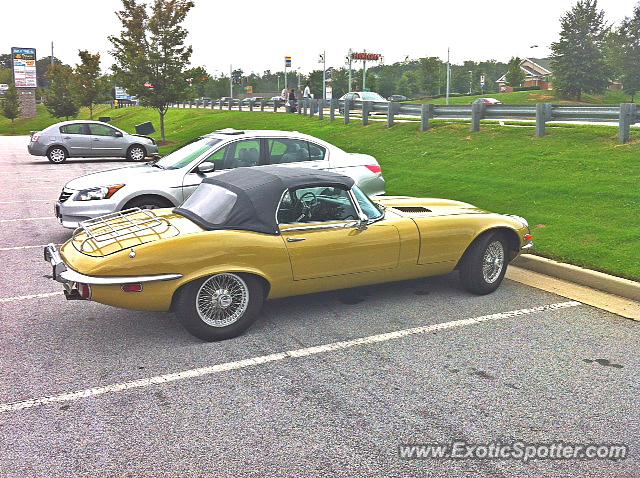 Jaguar E-Type spotted in Decatur, Georgia