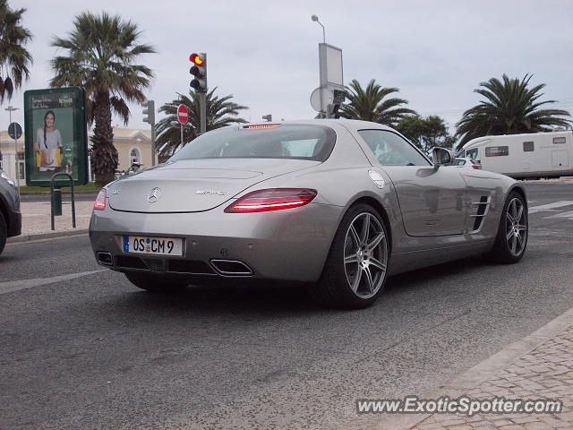 Mercedes SLS AMG spotted in Estoril, Portugal
