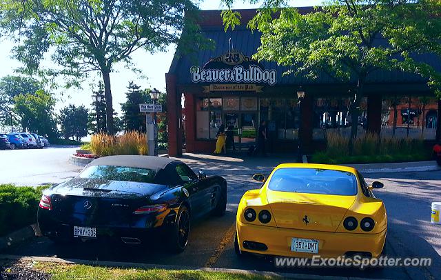 Ferrari 575M spotted in Burlington, Canada