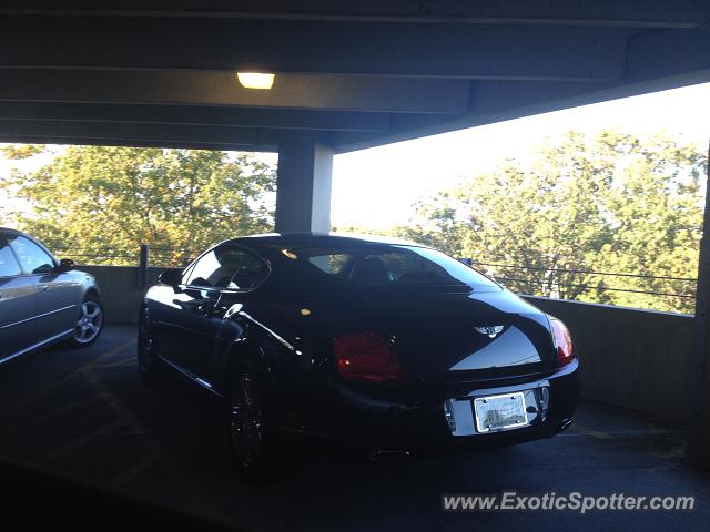 Bentley Continental spotted in Summit, New Jersey