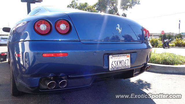 Ferrari 612 spotted in San Francisco, California