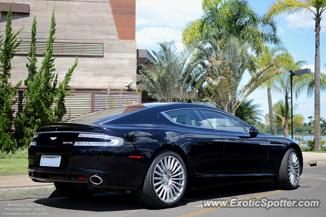 Aston Martin Rapide spotted in Brasilia, Brazil