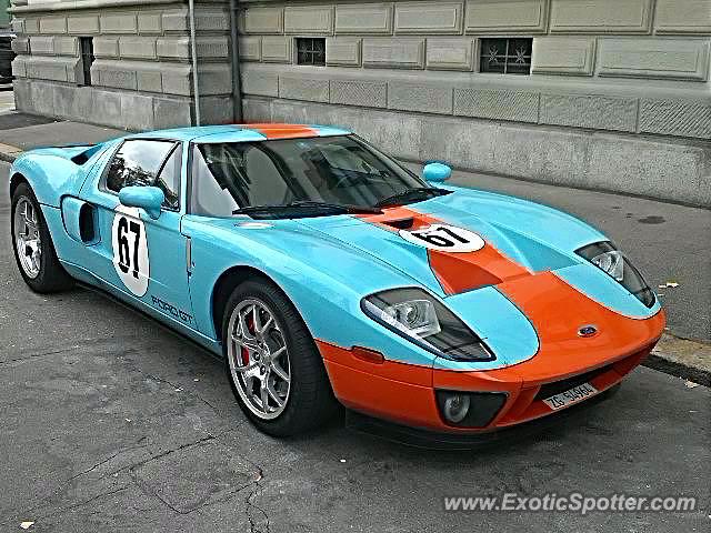 Ford GT spotted in Zurich, Switzerland