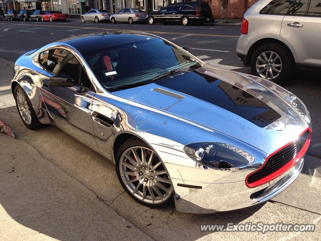 Aston Martin Vantage spotted in San Francisco, California