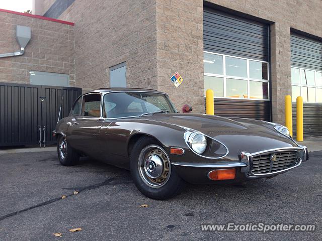 Jaguar E-Type spotted in Centennial, Colorado
