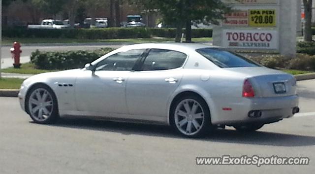 Maserati Quattroporte spotted in Jacksonville, Florida