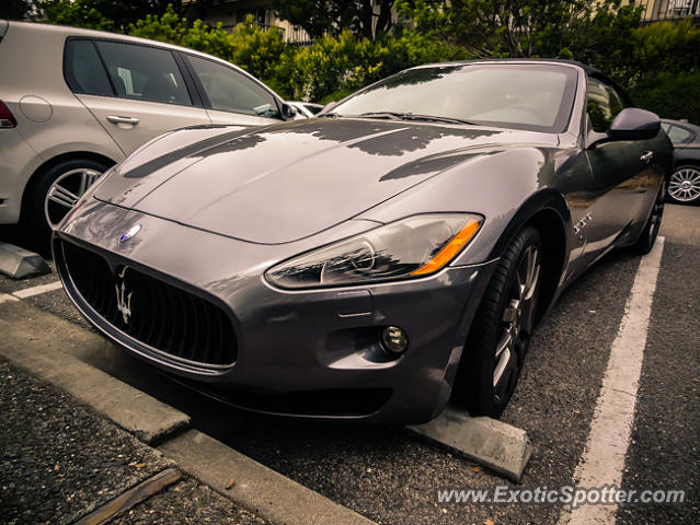 Maserati GranCabrio spotted in Pebble Beach, California