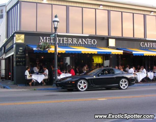 Ferrari 575M spotted in Providence, Rhode Island